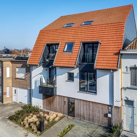 Espresso Duplex App Aan Zee Met Terras & Parking Апартаменты Де-Хаан