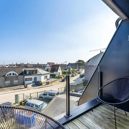 Апартаменты Espresso Duplex App Aan Zee Met Terras & Parking Де-Хаан