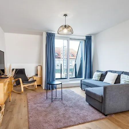 Espresso Duplex App Aan Zee Met Terras & Parking *