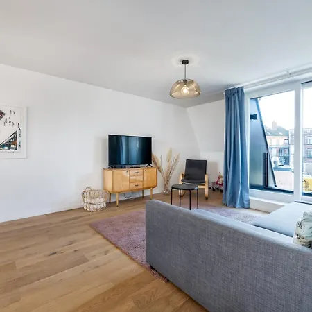 Espresso Duplex App Aan Zee Met Terras & Parking