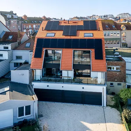 Espresso Duplex App Aan Zee Met Terras & Parking Апартаменты